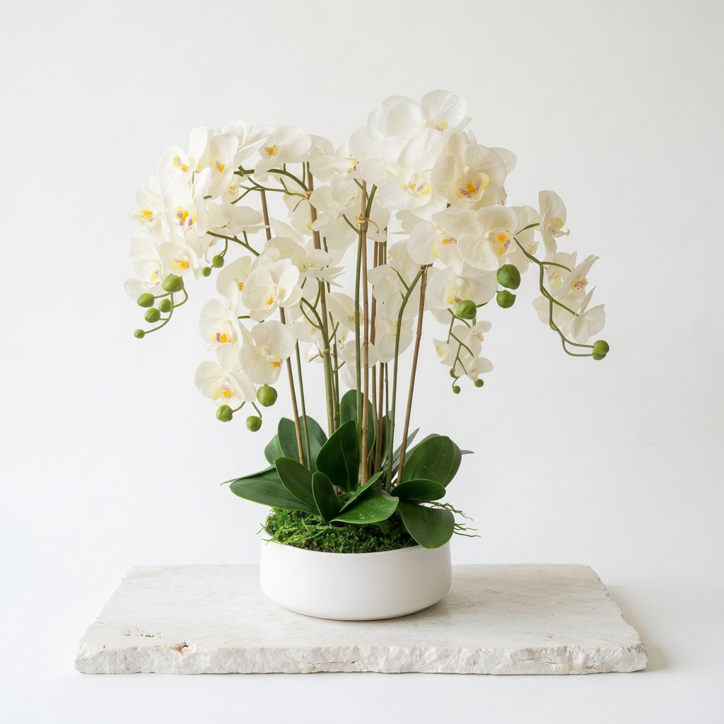 Luxe Potted Orchid