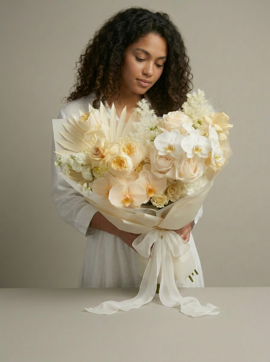 Luxe Wrapped Bouquet