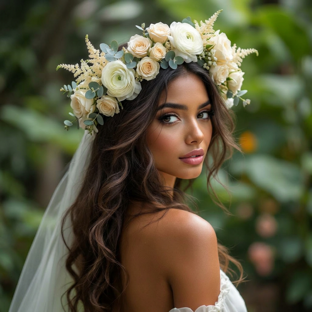 Flower Crown - "The Goddess"