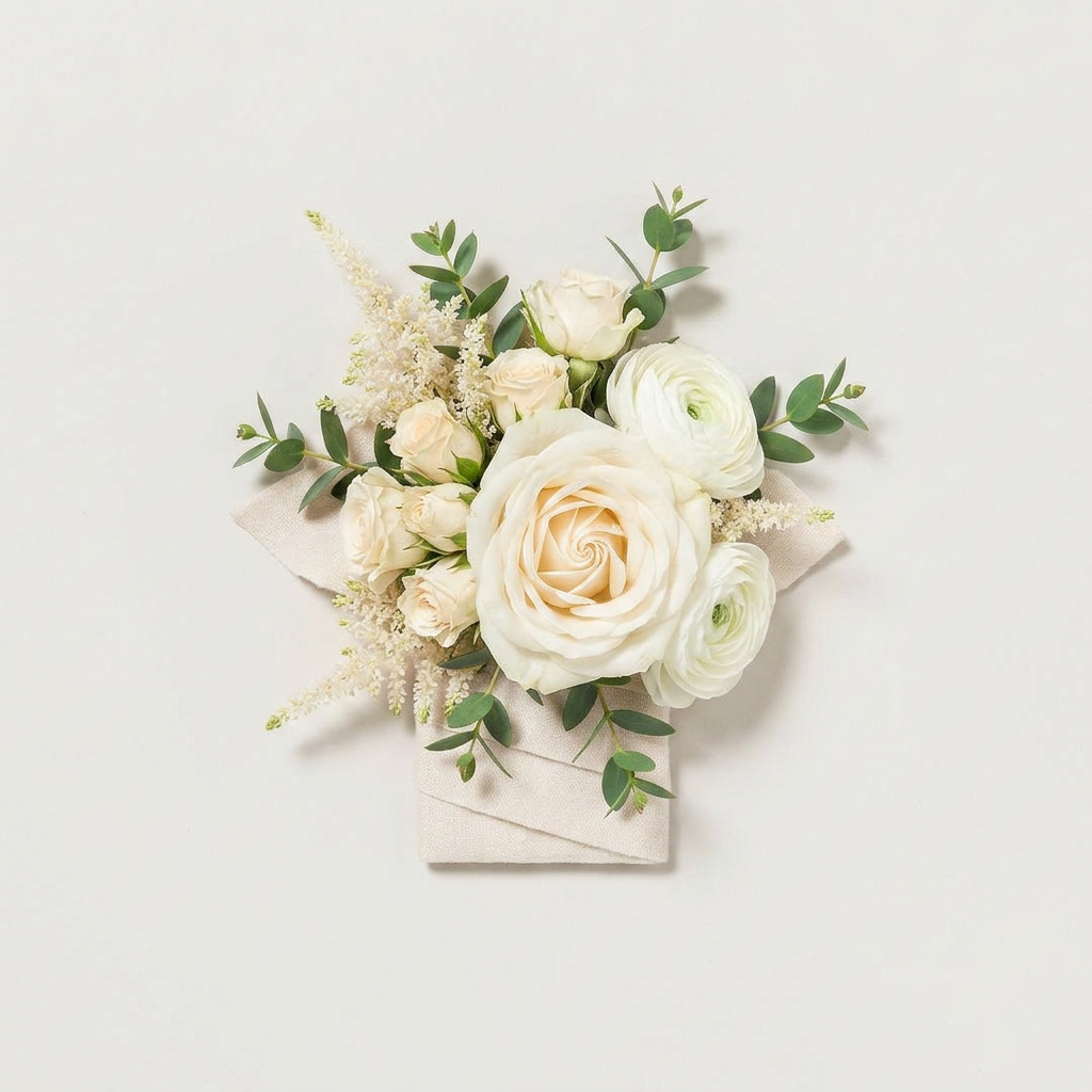 Pocket Square Boutonnière
